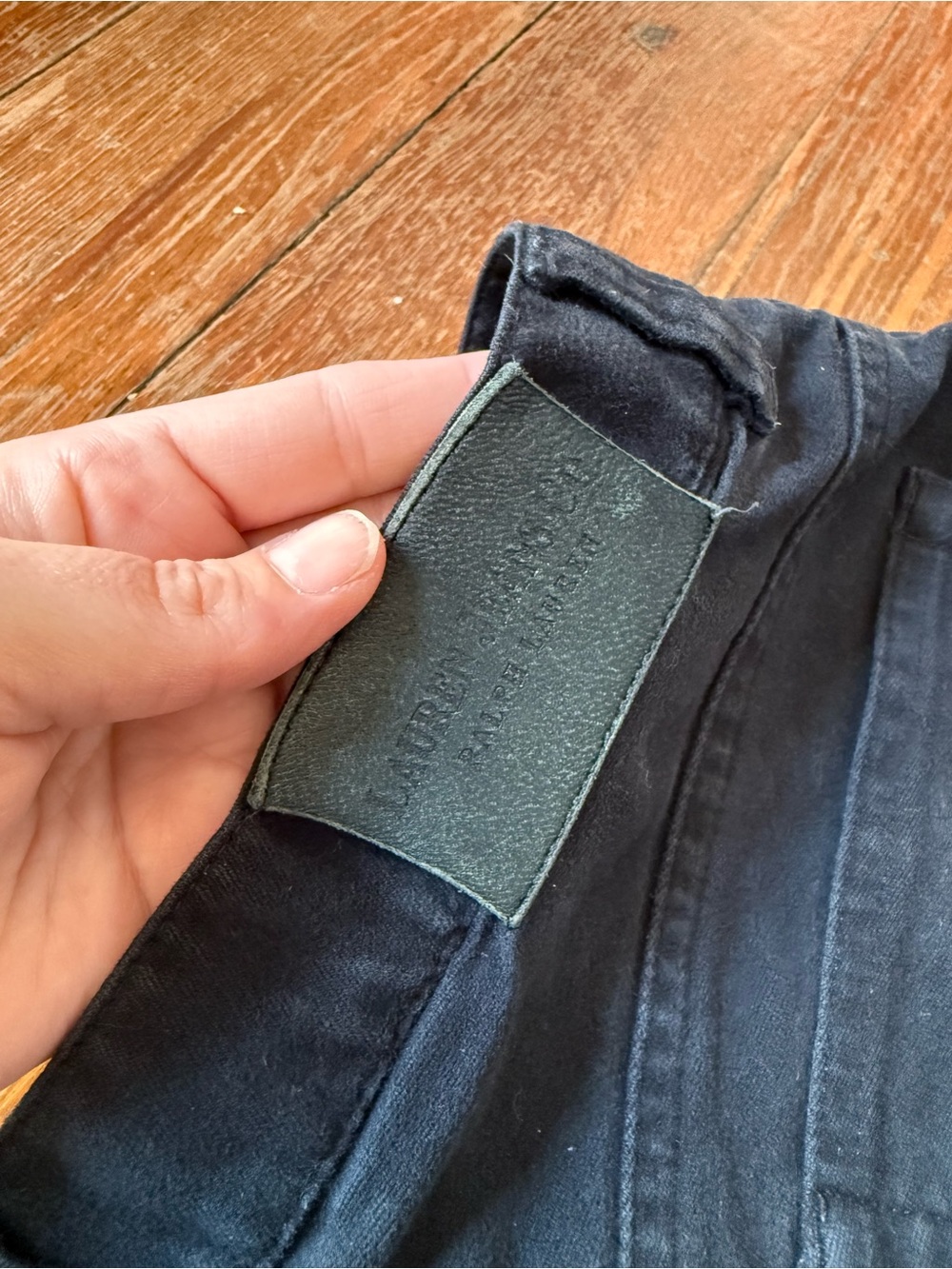 Vintage/Y2K Ralph Lauren Black Jeans - size 6 Petites - Picture 10 of 13